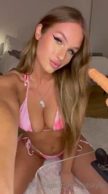 sky bri bikini dildo blowjob onlyfans video leaked dorywg