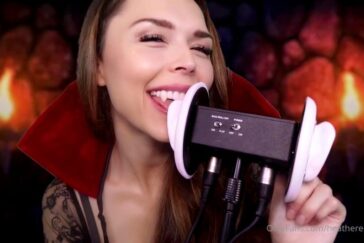 heatheredeffect asmr vampire ear eating video leaked 1024x683 1