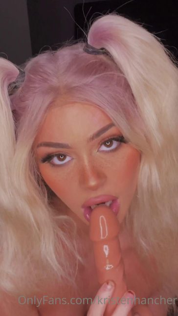 kristen hancher sloppy blowjob ppv onlyfans video leaked wubhlm
